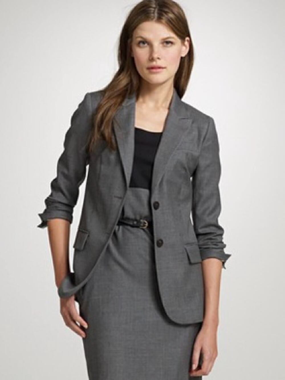 J. Crew Super 120s Womens Size 0 Wool Blazer Coat Jacket Preppy Career